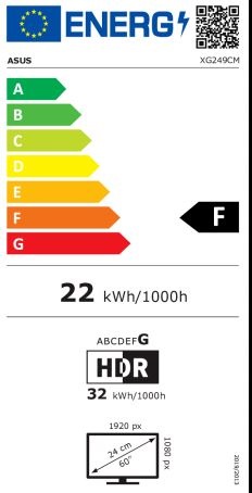 Монитор ASUS ROG Strix XG249CM, 23.8\", Full HD, 270Hz, црн