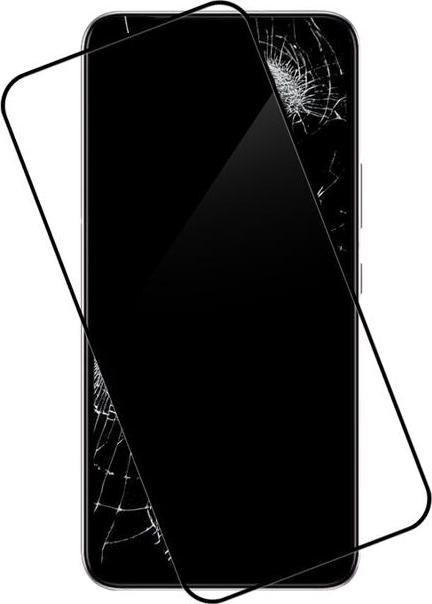 Mbrojtës ekrani Crong 7D Nano Flexible Glass, xham hibrid 0.2mm, për Samsung Galaxy S22 Plus