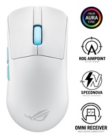 Maus ASUS ROG Harpe Ace Aim Lab Edition, Bluetooth, i bardhë