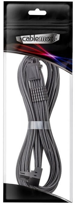 Kabëll furnizimi CableMod Pro Universal 12VHPWR, 16 pin, kënd 90°, carbon