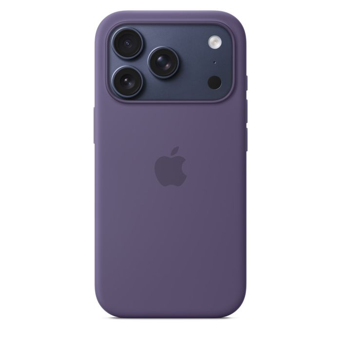 Apple iPhone 17 Pro Silicone Case with MagSafe, Purple Fog
