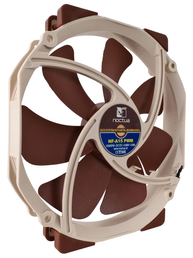 Ftohës Noctua NOC-NF-A15-PWM, 14 cm, i bronztë / bezhë