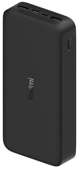[OUTLET] Powerbank Xiaomi Redmi 20000mAh, 18W, karikim i shpejtë, i zi