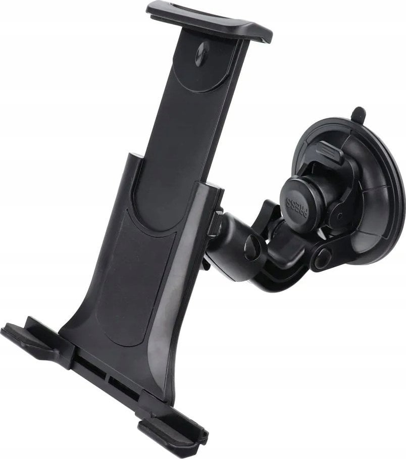 Mbajtëse tableti OEM 2in1, për xham dhe ndenjëse, 7"-10", e zezë