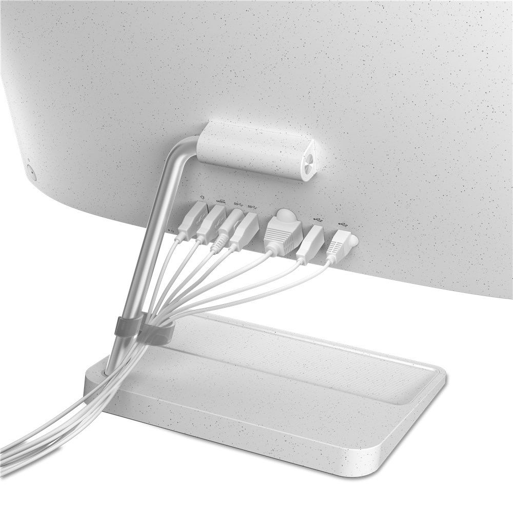 Kompiuter All-in-One Lenovo IdeaCentre 3, 23.8", Ryzen 5, 16GB RAM, 512GB SSD, i bardhë