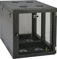 Kabinet muror Eaton Tripp Lite SmartRack 12U, profil i ulët, heavy duty, i zi