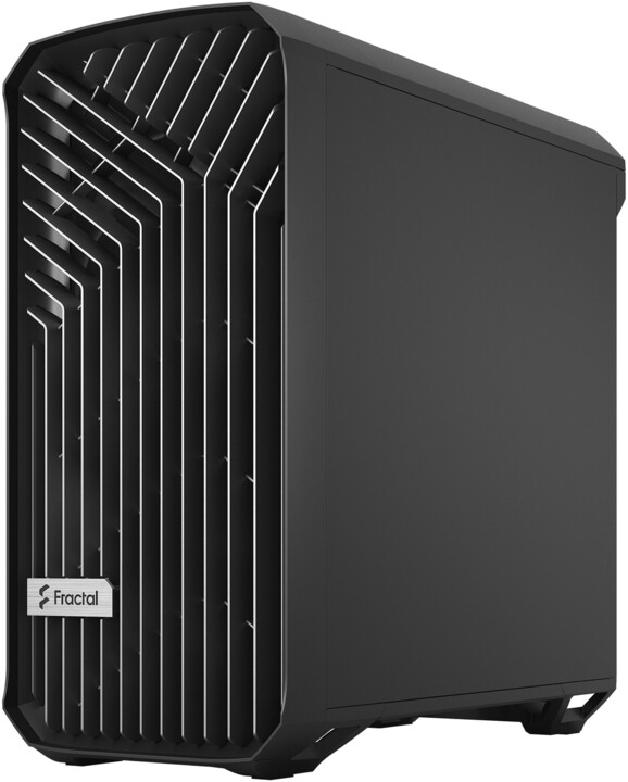 Kasë kompjuteri Fractal Design Torrent Compact Solid, e zezë