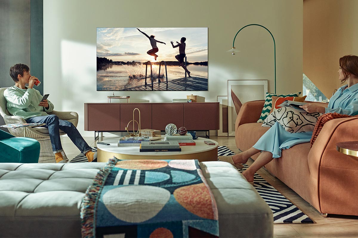 Televizor Samsung QE65QN90AATXXH, 65", Neo QLED, 4K, Smart, Tizen