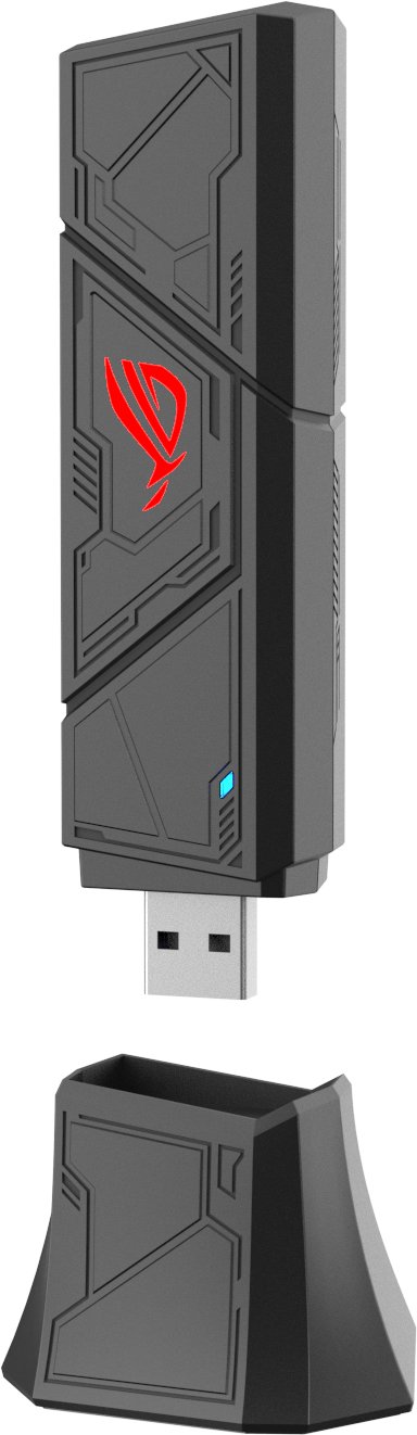 Adapter WiFi ASUS ROG USB BE92, WiFi 7, Tri Band BE6500 6500 Mbps, i zi