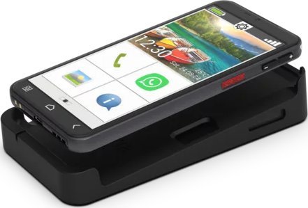 Telefoni Emporia EmporiaSMART.6lite, 5.45", 6GB 128GB, i zi argjendtë