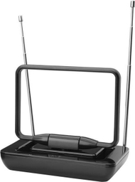 Внатрешна ТВ антена One For All SV 9125, DVB T T2 и DAB DAB+, црна