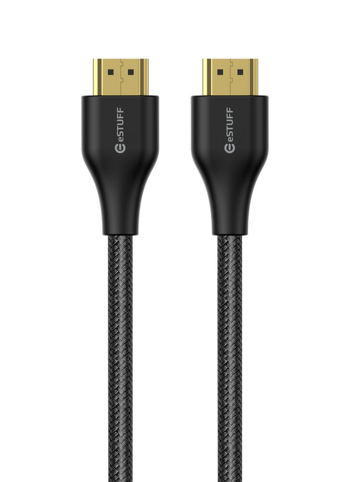 Kabllo HDMI ESTUFF 2.1, 8K, 1m, i zi