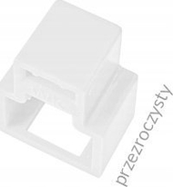Bllokues konektori RJ45 Alantec WT-BW-08, set 24 copë, transparent