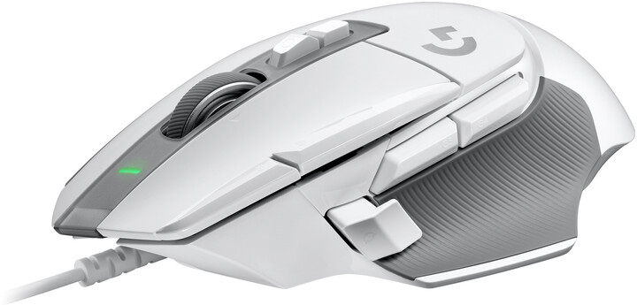 Maus Logitech G502 X, i bardhë