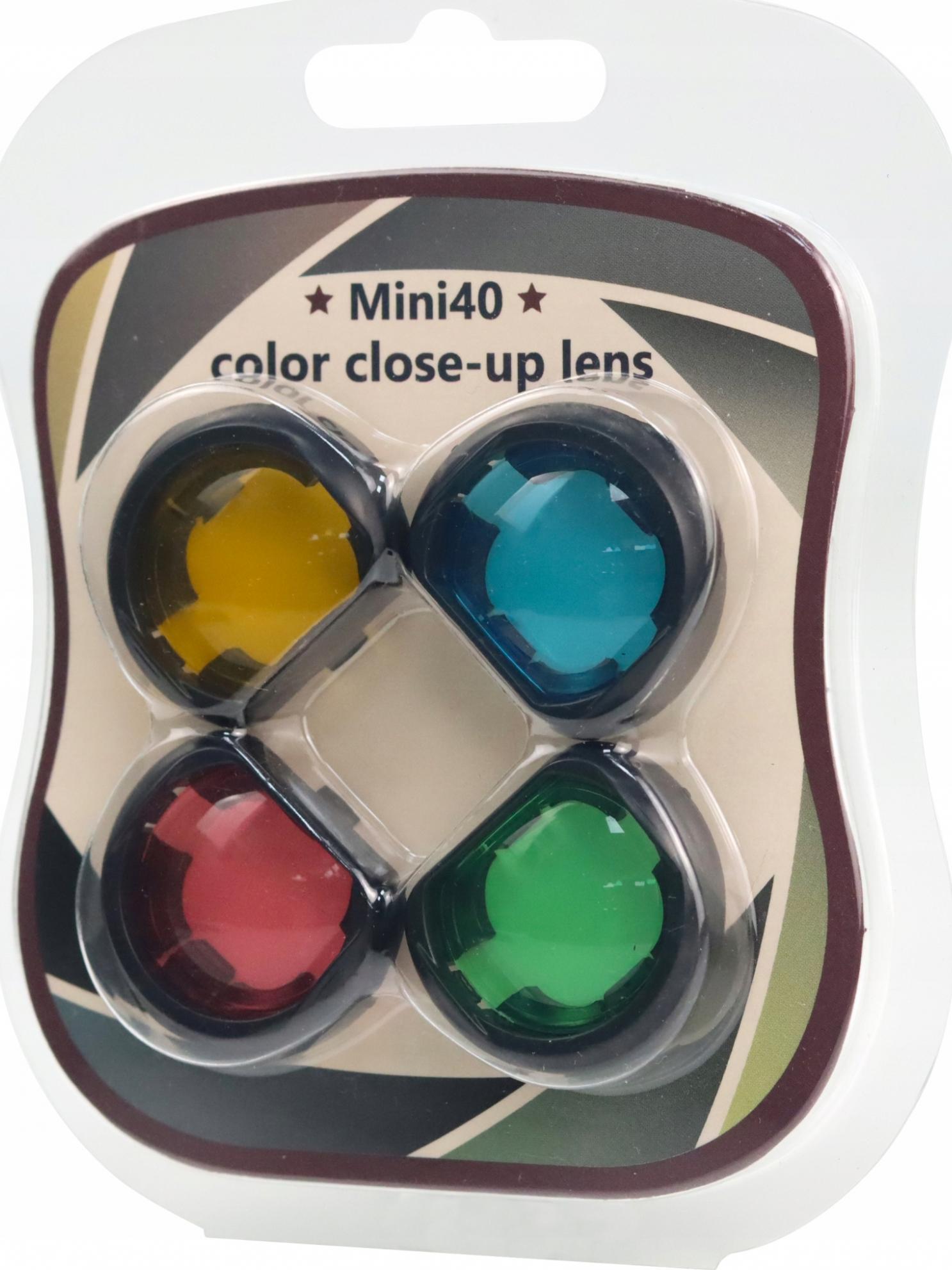 Set filtrash me ngjyra LoveInstant për Fujifilm Instax Mini 40, 4 copë, shumëngjyrësh