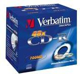 Set CD-R Verbatim, 700 MB, 52x, 10 copë