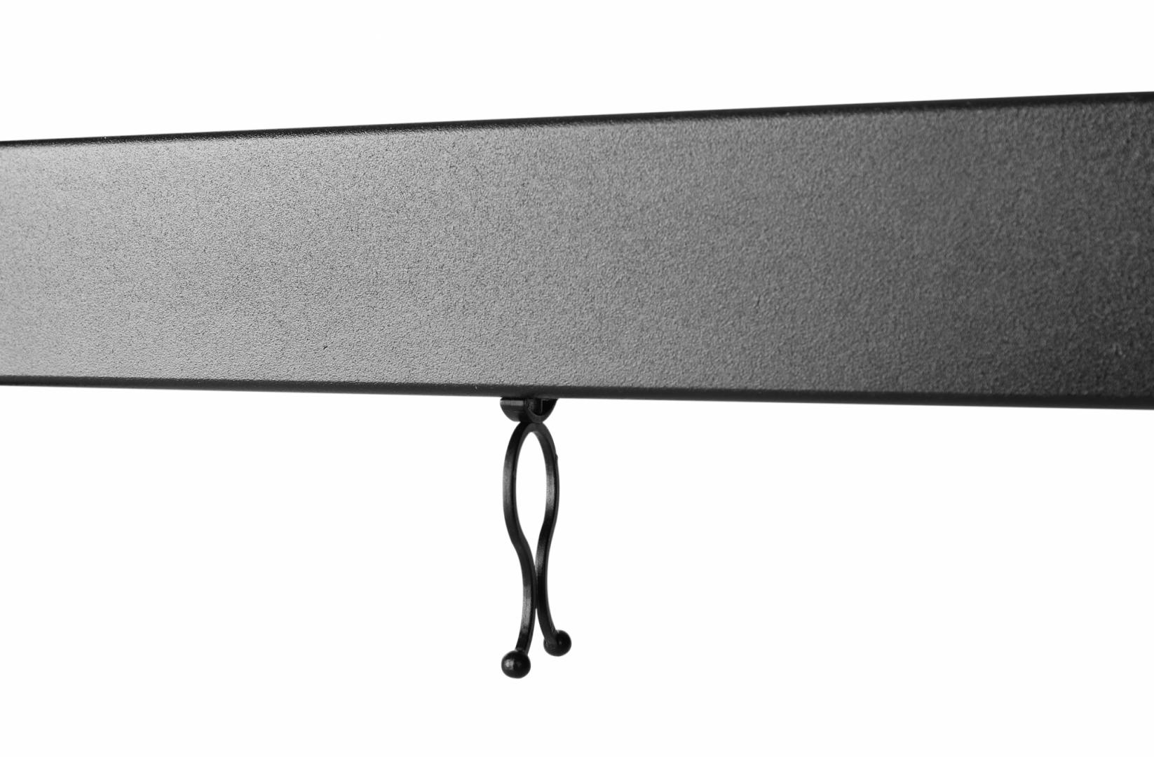 Mbajtëse murale TV Akai, 32"-55", VESA 75x75 deri 400x400, deri 35kg, e zezë