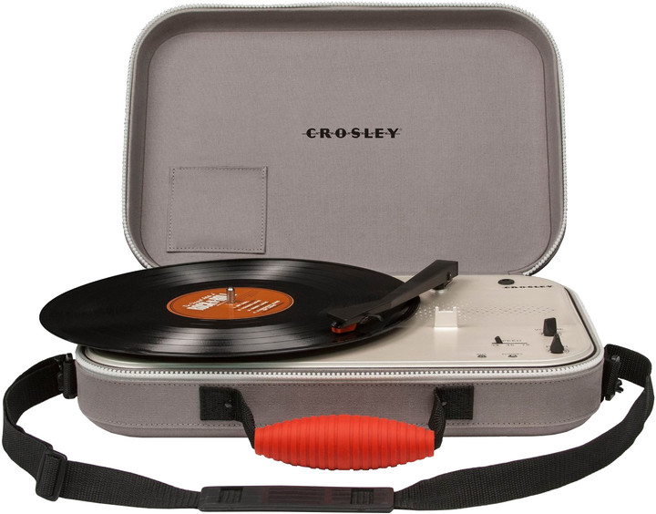 Gramafon Crosley Messenger, gri
