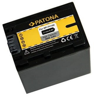 Bateri Patona për Sony NP-FH70, 1300mAh Li-Ion