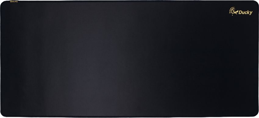 Mousepad Ducky Shield XXL DPCL21-CXAA2, sipërfaqe e madhe, rezistent ndaj ujit, i zi