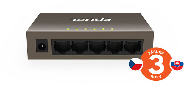 Switch Tenda TEF1005D, 5 lidhëse LAN