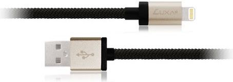 Kabllo Luxa2 USB-A në Lightning, 1m, e artë