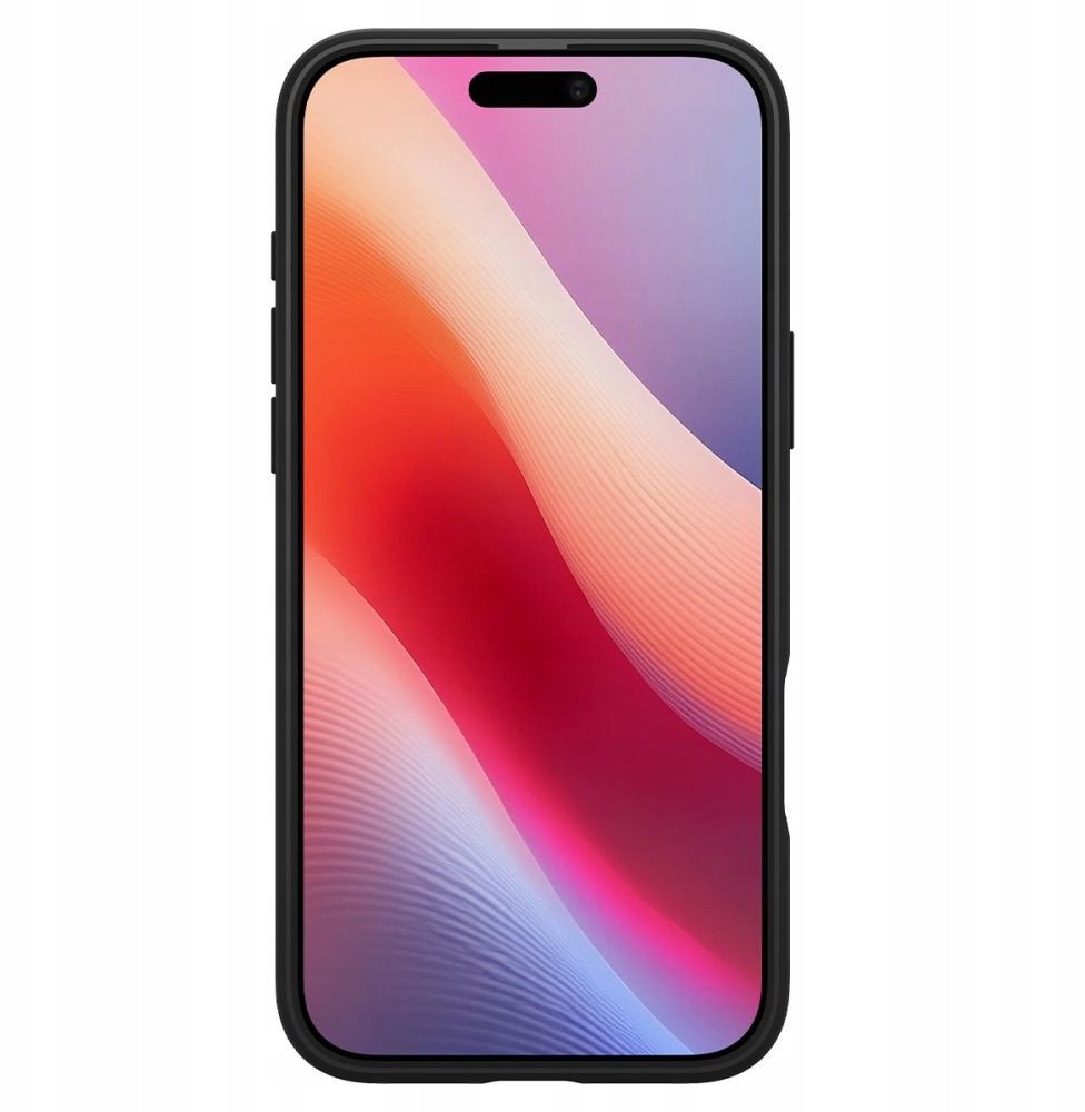 Mbulesë telefoni Spigen Ultra Hybrid për iPhone 17 Pro, transparente, kornizë e zezë