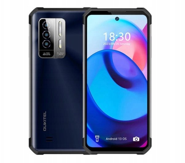 Телефон Oukitel WP27, 12GB 256GB, 6.8\", црн