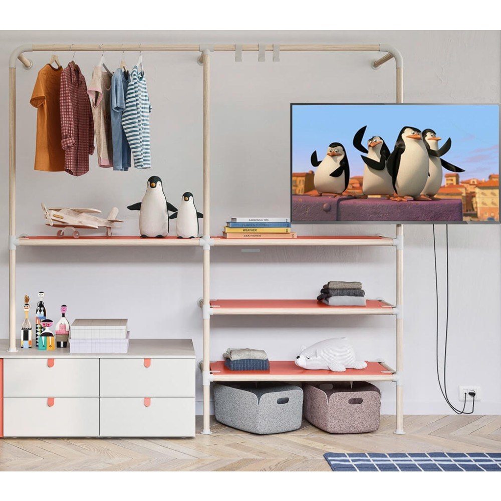 Mbajtës për monitor Techly, 13”-30”, i zi