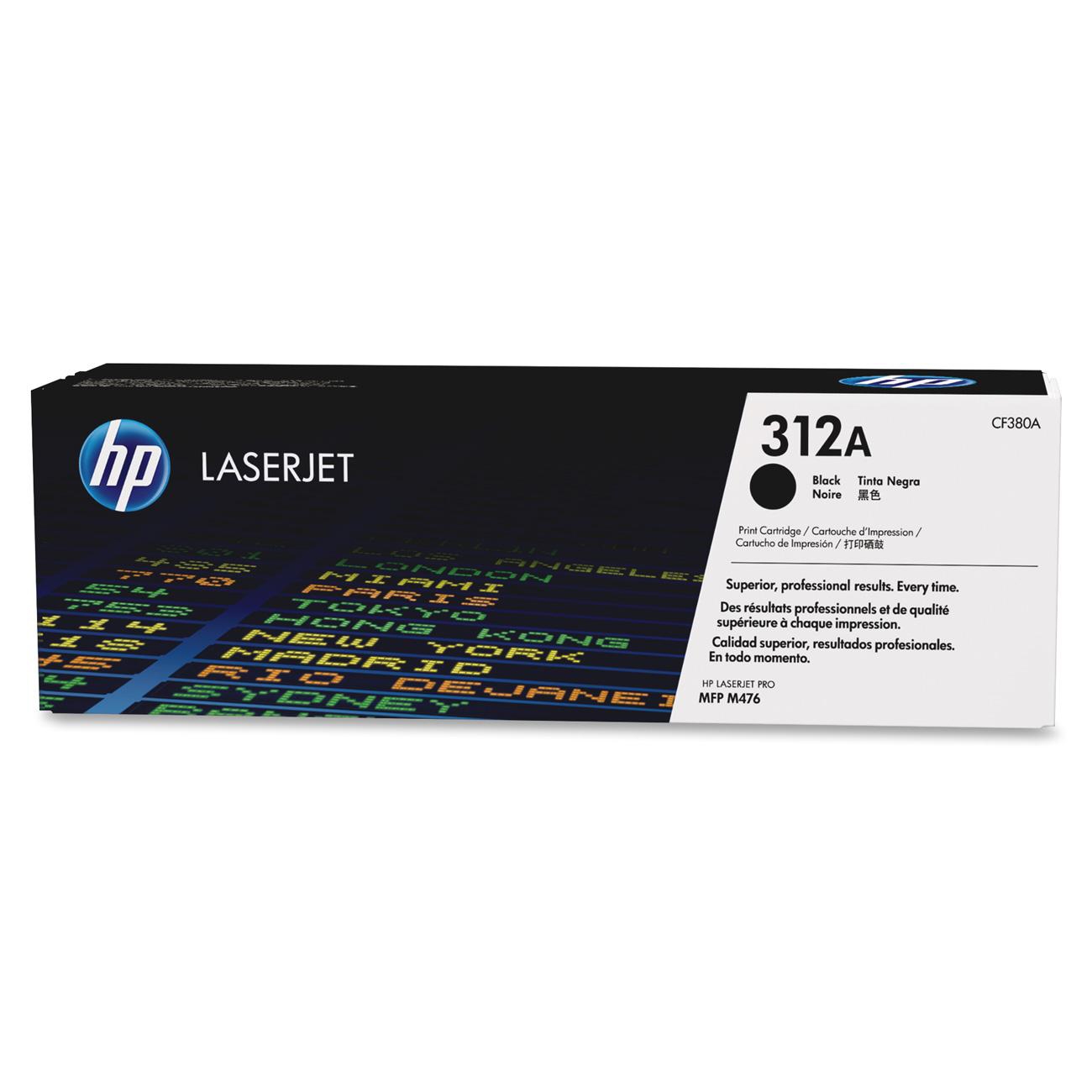 Toneri HP 312A CF380A, origjinal, i zi