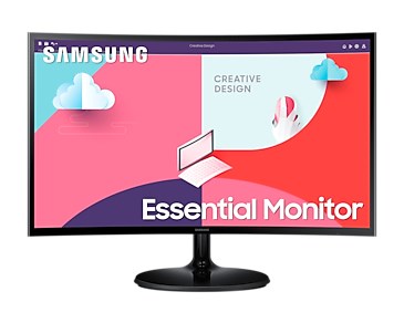 Monitor Samsung LS24C360EAUXEN, 24", 1920 x 1080, Full HD, 75 Hz, i zi