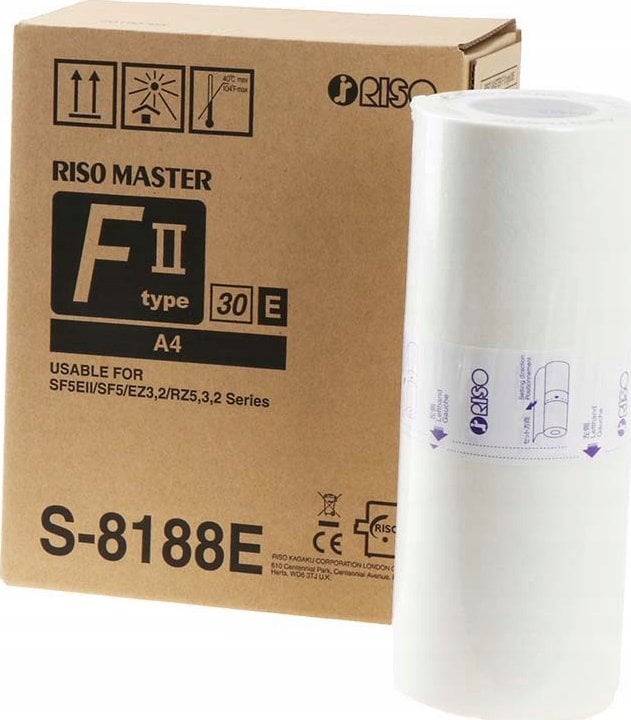 Master printimi RISO S-8188E, A4, për seri RZ EZ SF, paketim 2 copë