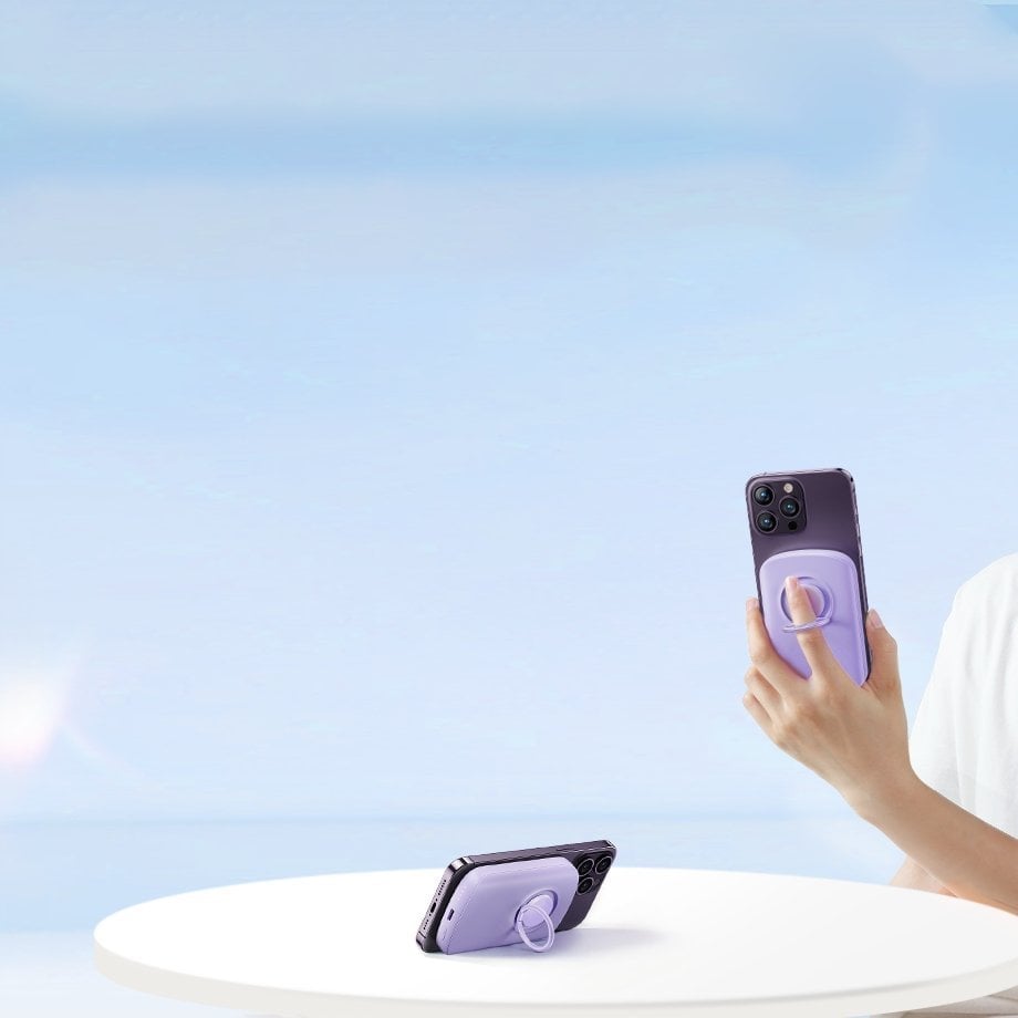 Karikues portabël pa tel Joyroom JR-W030, 6000mAh, 20W MagSafe, vjollcë