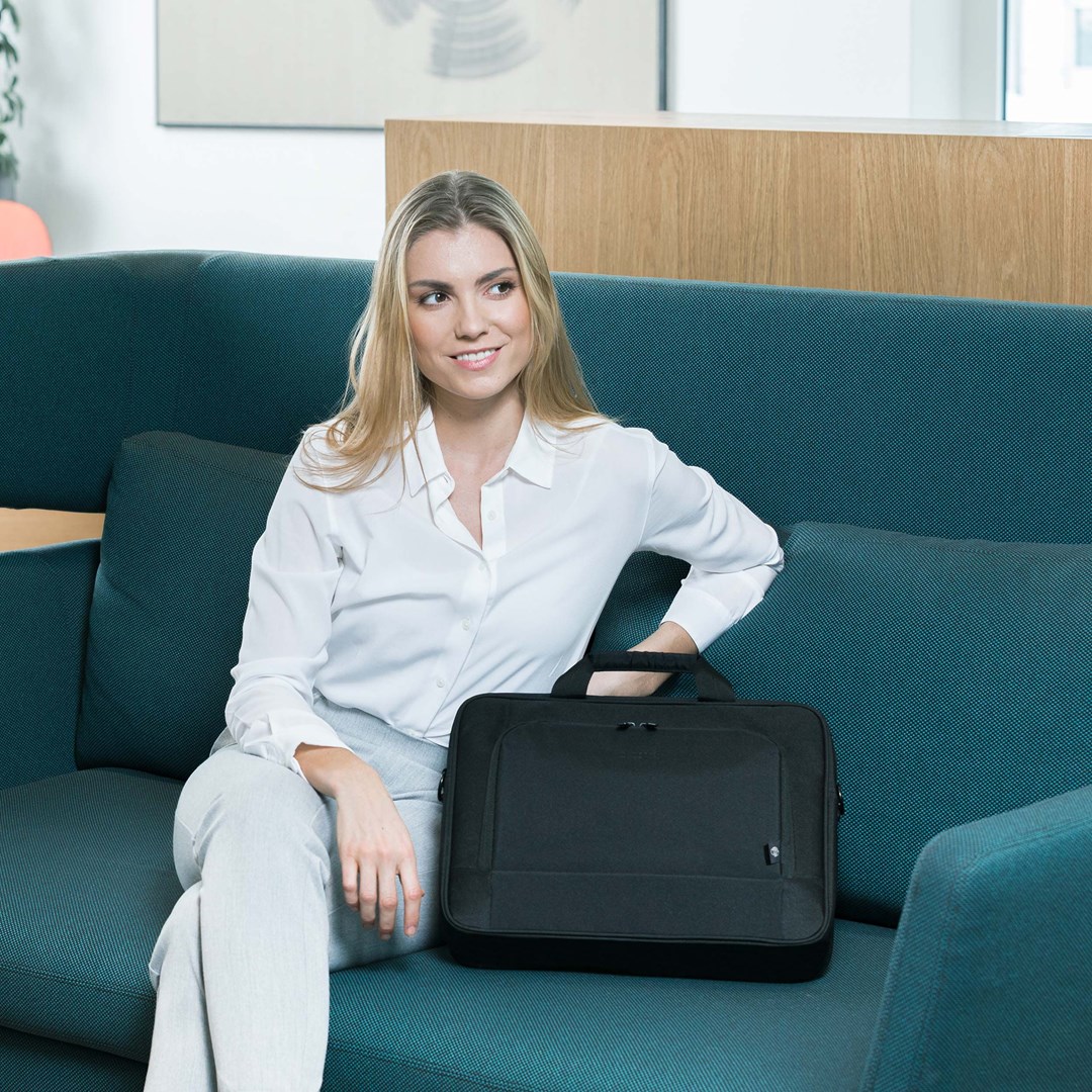 Çantë për laptop DICOTA Eco Top Traveller BASE, 14.1", e zezë