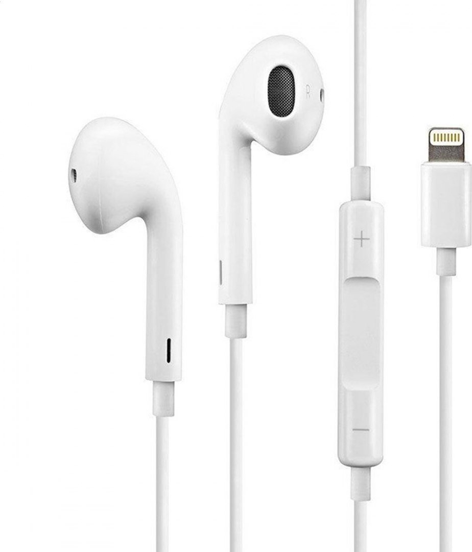 Kufje Fiesta FISEMW20, Lightning, me mikrofon, të bardha