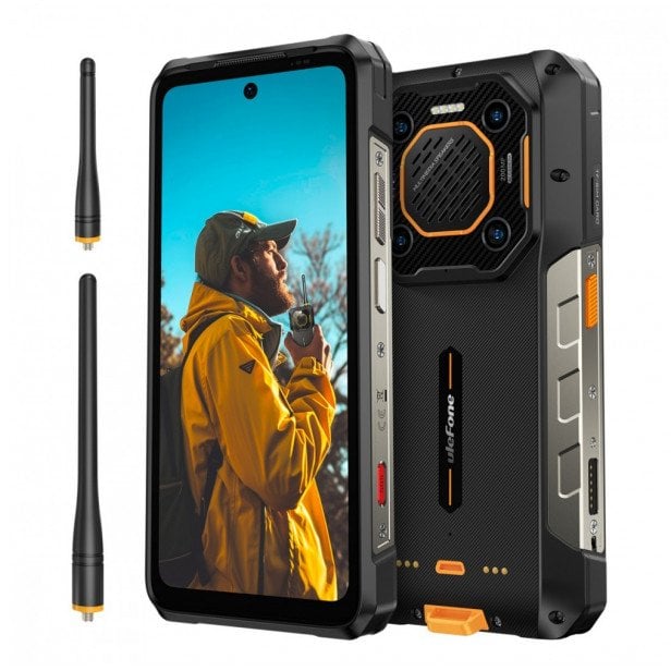 Телефон Ulefone Armor 26 Ultra 5G W T, 12GB RAM, 512GB, 6.78\", црн
