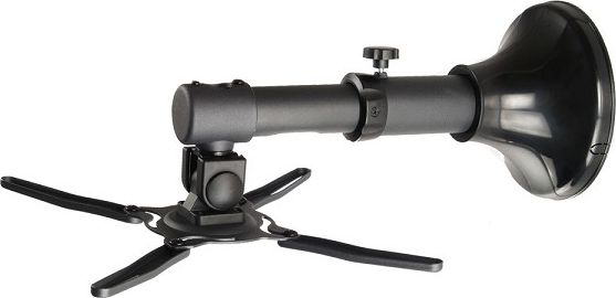 Mbajtëse muri për projektor Neomounts BEAMER W050, 37-47 cm, rrotullim Full Motion, e zezë