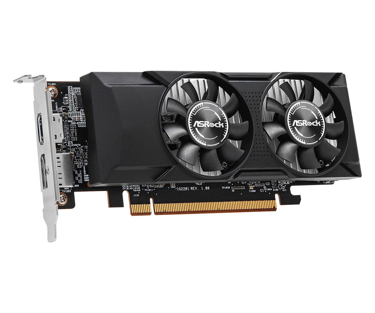 Kartelë grafike ASRock Intel Arc A310, 4GB, Low Profile, e zezë