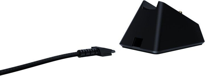 Maus Razer DeathAdder V2 Pro + dock për maus, i zi