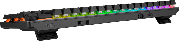 Tastierë ASUS ROG Strix Scope II 96% Wireless, NX SNOW, Hot-swap, US