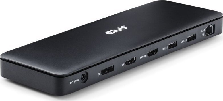 Docking station Club 3D Thunderbolt 4, 12 në 1, 40Gb/s, gri
