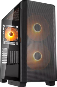 Куќиште за компјутер Cougar CGR-5YA6B-RGB, ATX Mid Tower, ARGB, зацврстено стакло