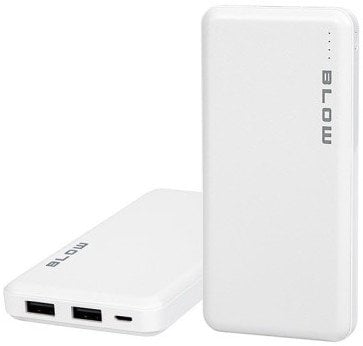 Powerbank Blow PB10A, 10000mAh, 22.5W, e bardhë