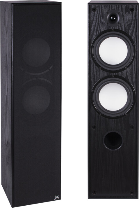 Altoparlantë AQ Tango 98, çift, të zi