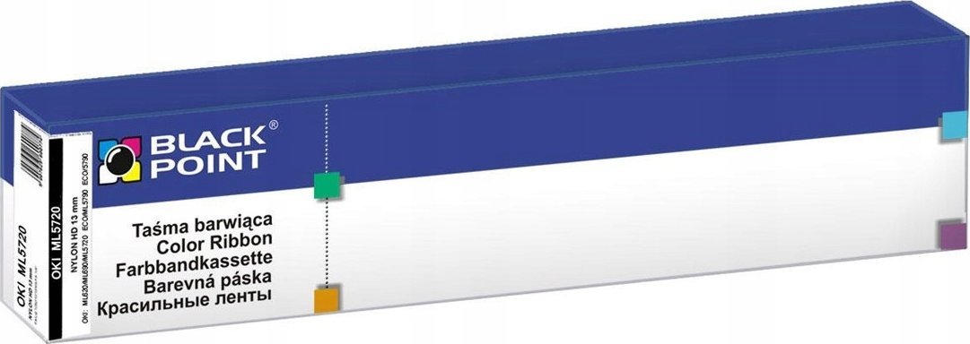 Fashikull boje Black Point KBPO5720, 12.7 mm, 15 m, e zezë