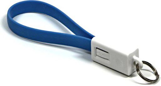 Përshtatës Lama Plus, USB-A në microUSB, 0.2m, i kaltër