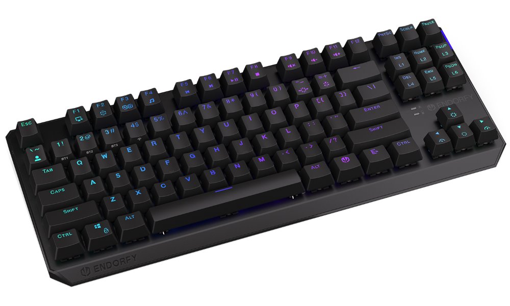 Tastierë Endorfy Thock TKL Wireless, Kailh Box Black, US