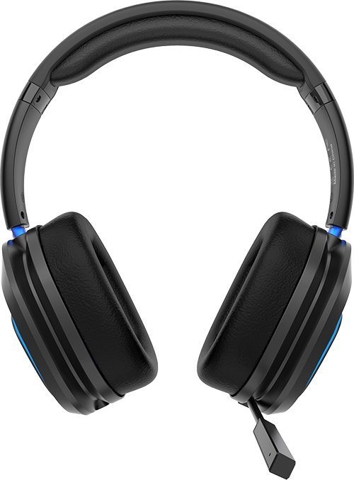 Kufje gaming Sades Carrier SA-203, me mikrofon, me dritë LED, blu