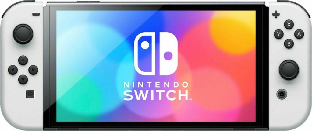 Konzolë Nintendo Switch OLED, e bardhë