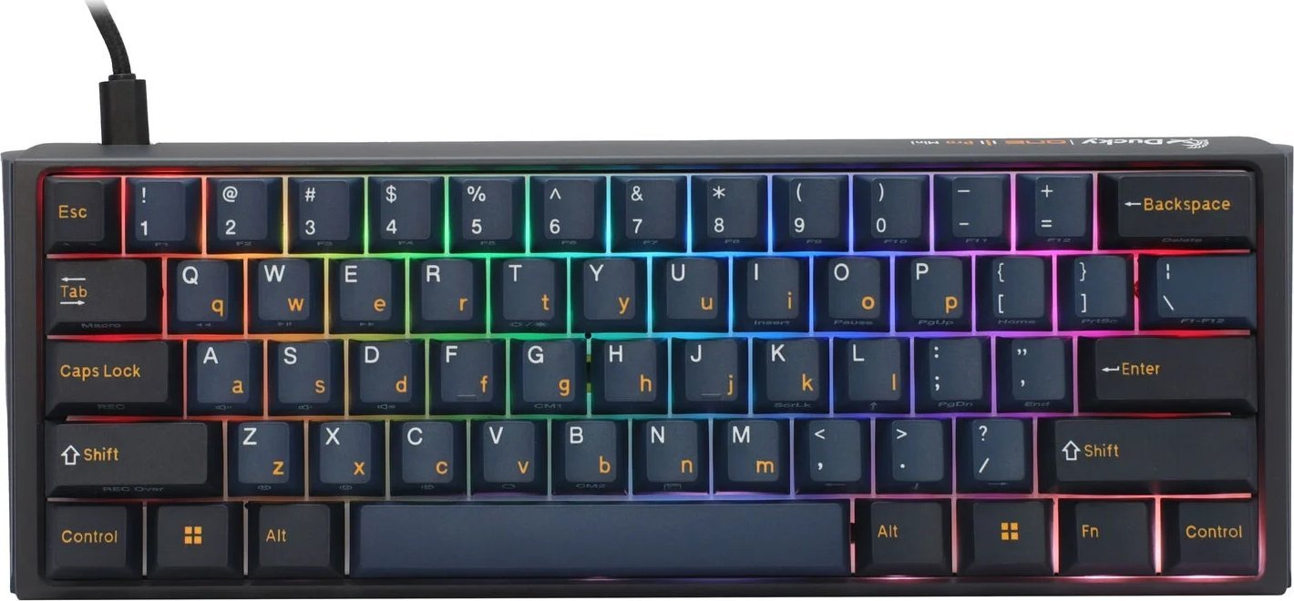 Tastierë mekanike Ducky ONE 3 Pro Nazca Line, RGB, hot swappable, Cherry MX2A Silver